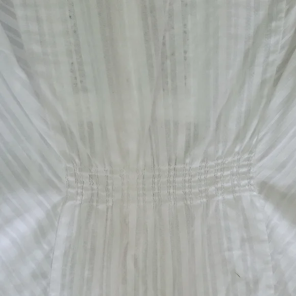 Express White Blouse with Eyelet Design - Picture 4 of 10